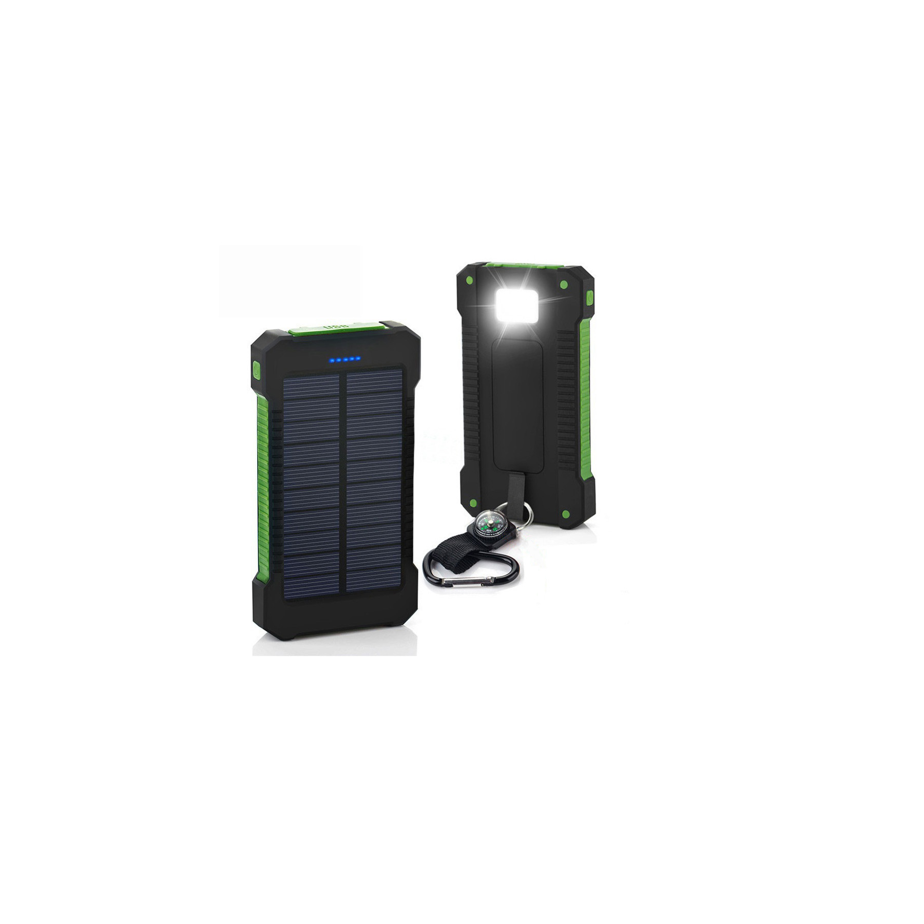 Dual USB Waterproof Solar Power Bank 6