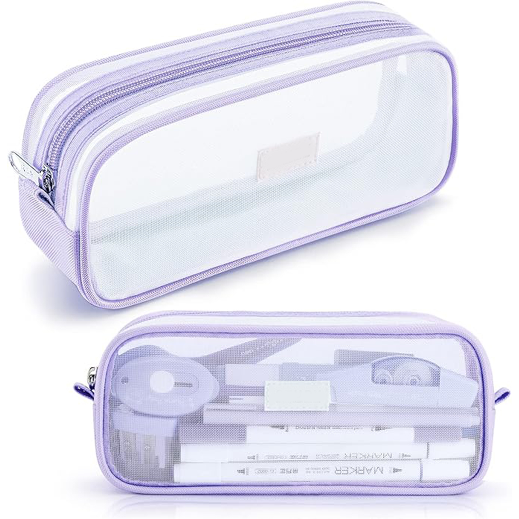 Grid Mesh Pencil Case 24