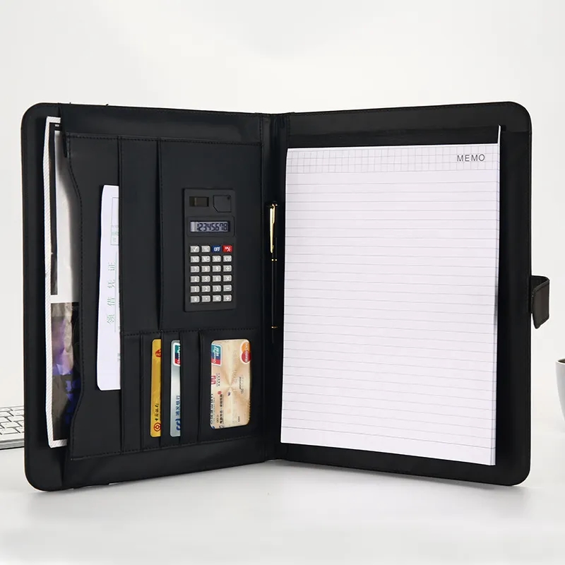 Creative A4 Business Office Leather Folder 7