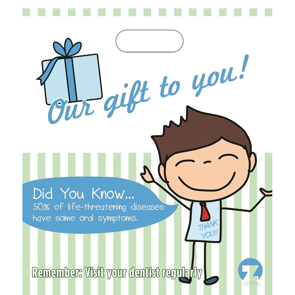 Dental Gift Bags - Assorted Fun Facts 3