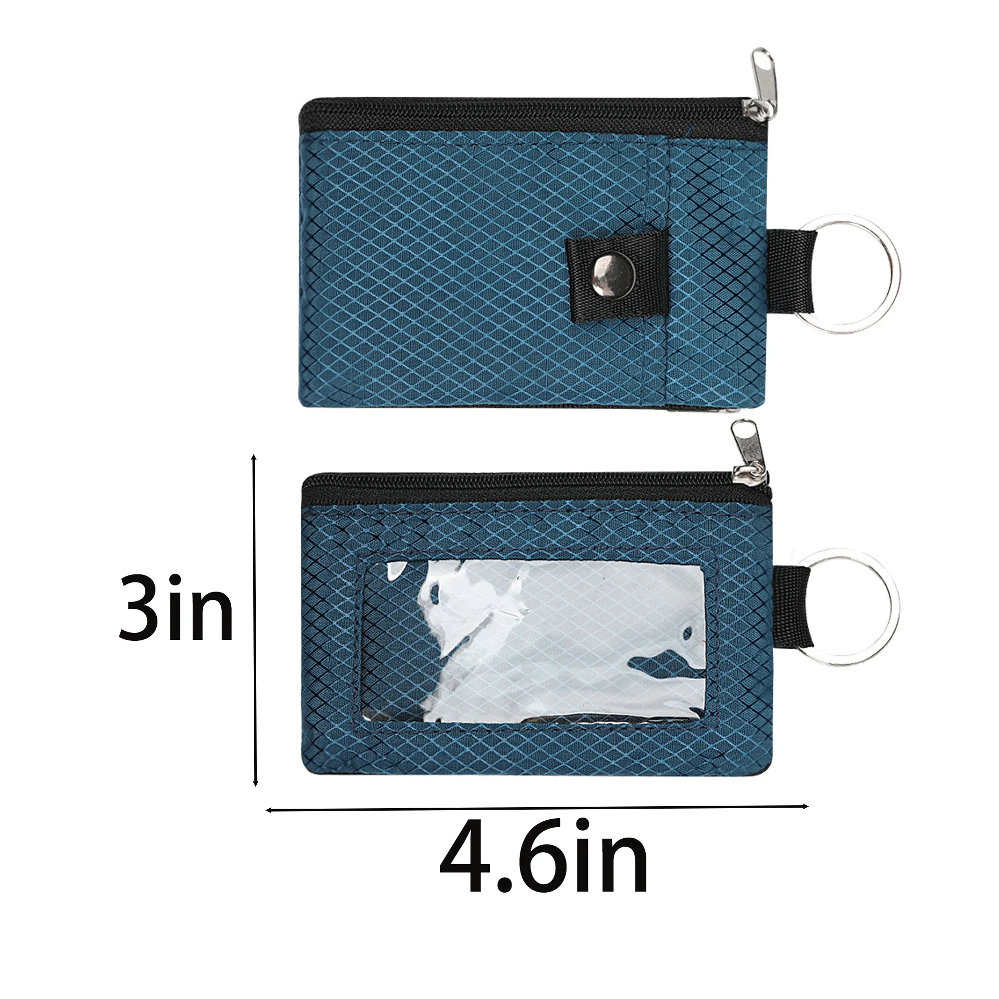RFID Blocking Waterproof Mini Card Wallet 13