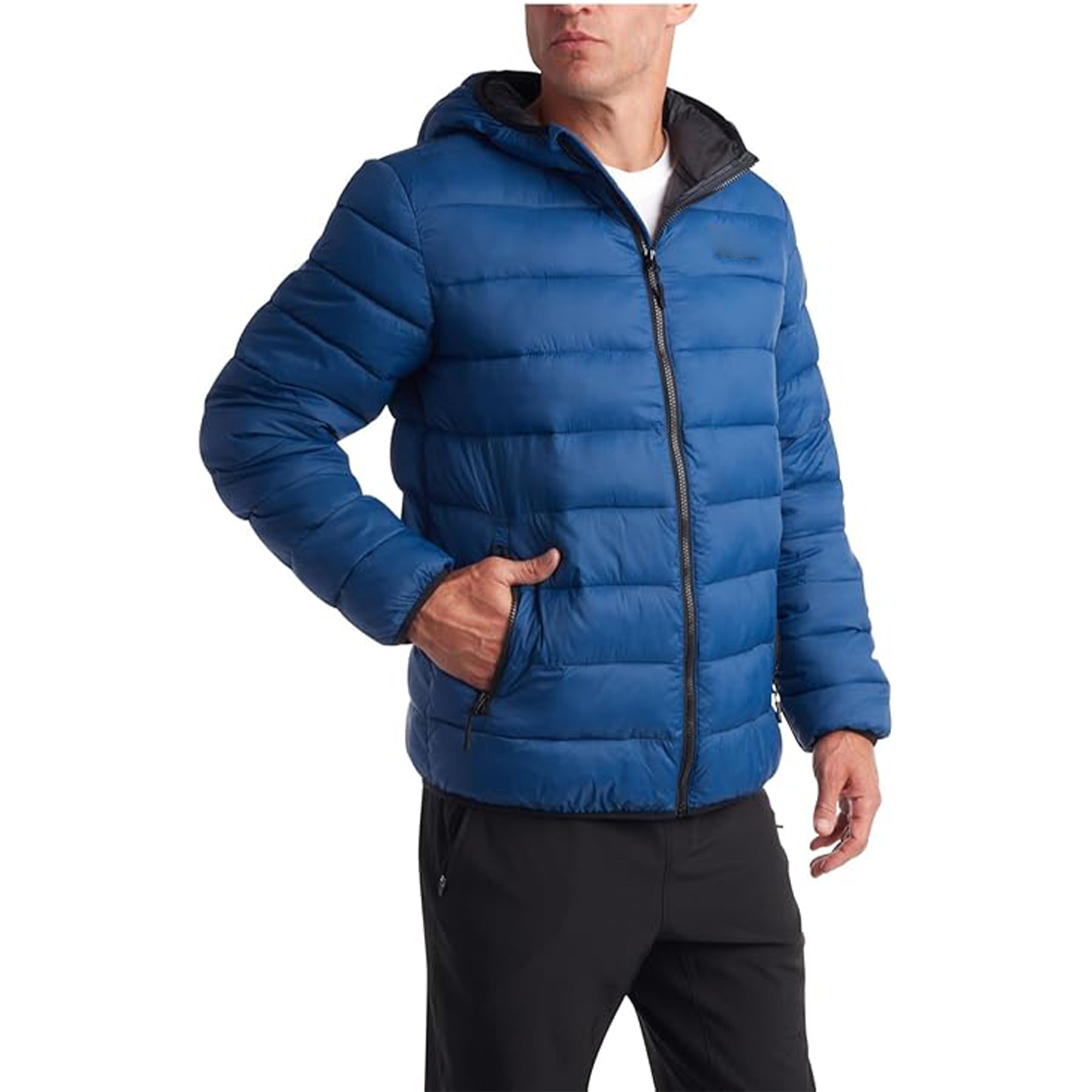 Warm Hooded Quilted Down Jacket 47