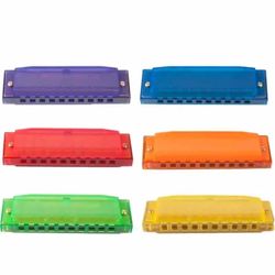 Mini Plastic Beginners Harmonica