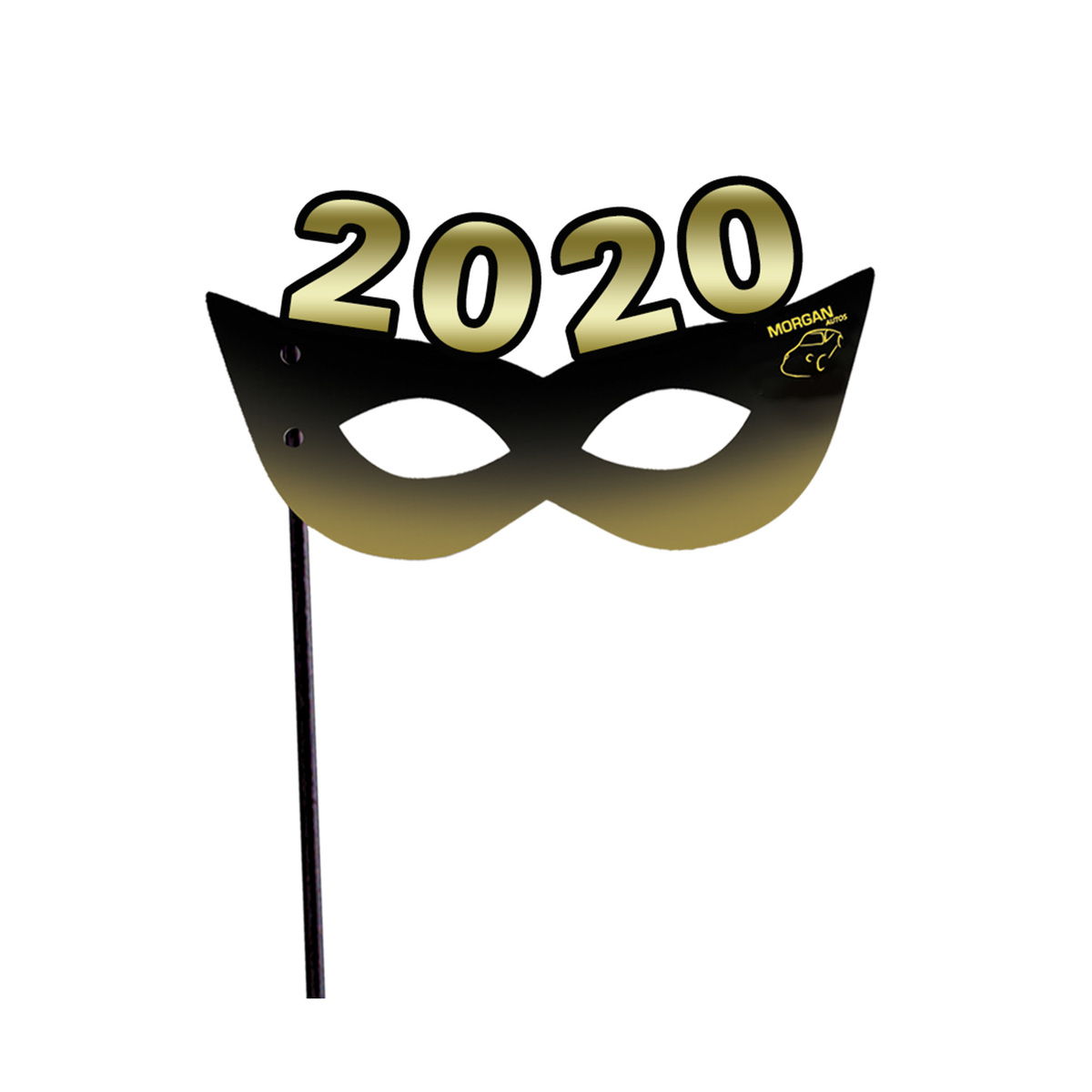 Custom Digital Printed Paper-Stock New Years Masks - 66800ISTNYPC ...