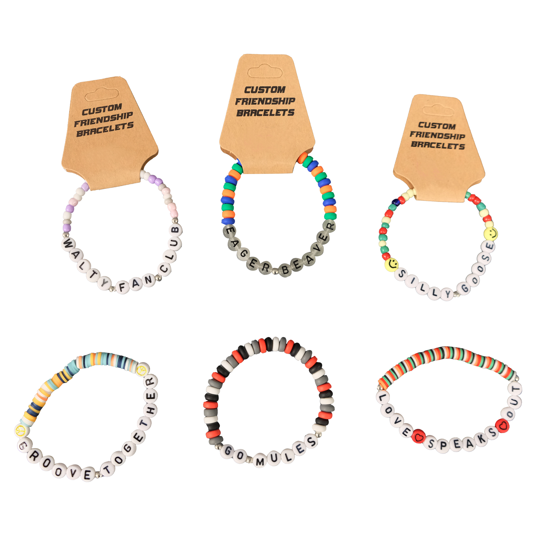 Custom Beaded Friendship Bracelet 15