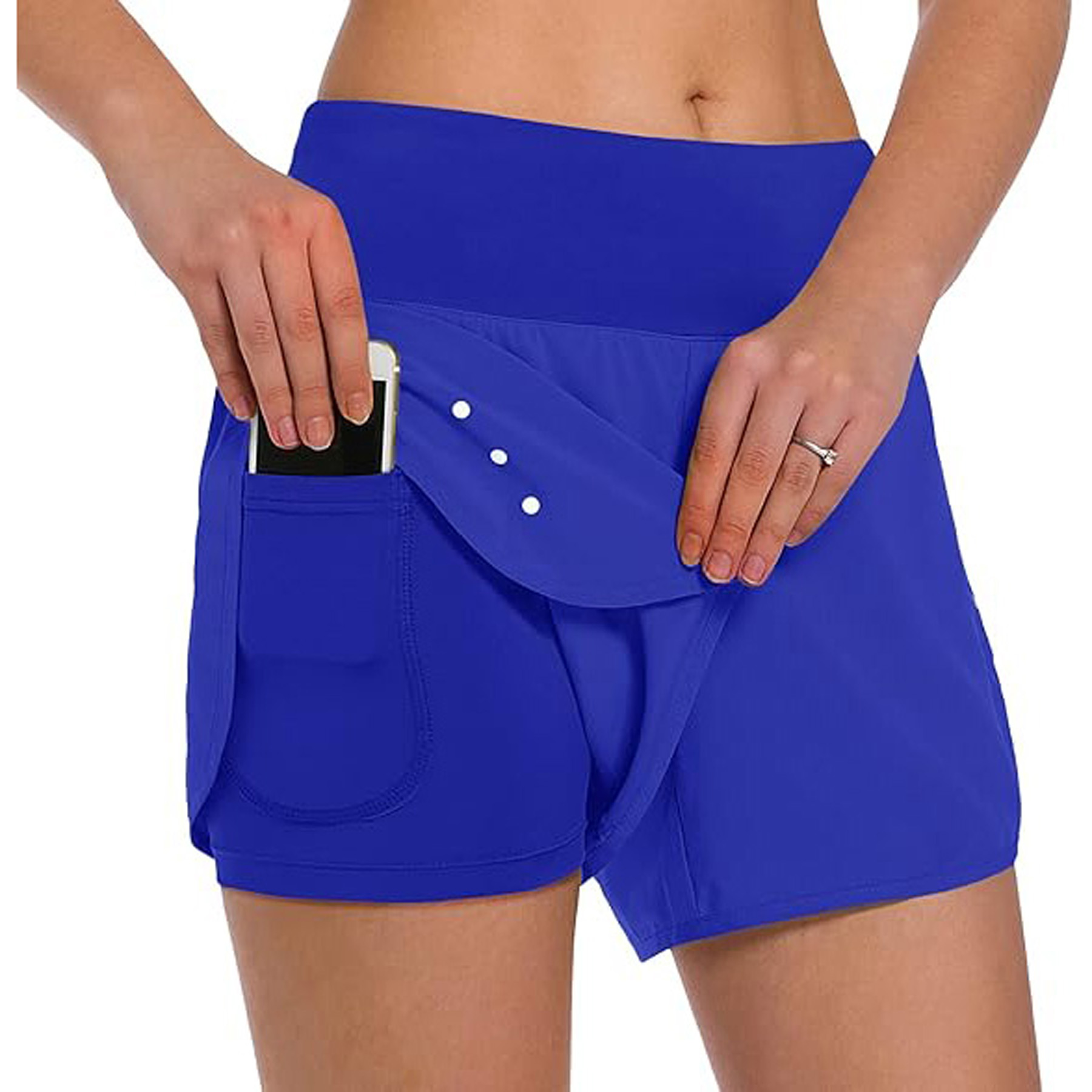 Women’s 2 in 1 Running Shorts 6