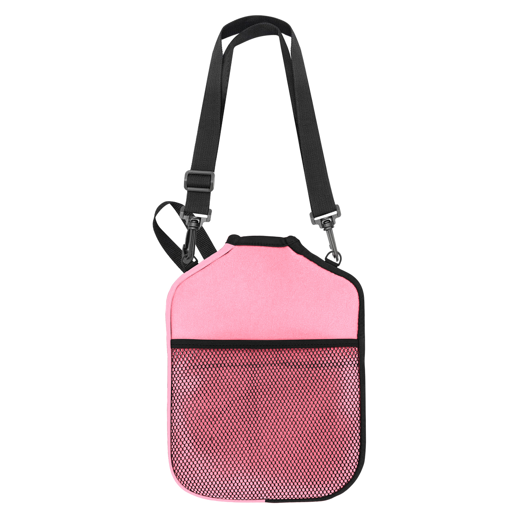 Crossbody Neoprene Pickleball Racket Storage Bag With Mesh Pocket And Strap 10