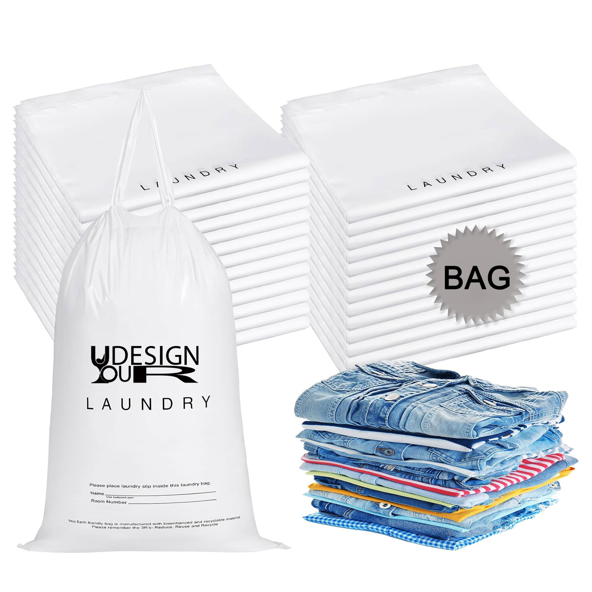 PE Hotel Laundry Bag 3