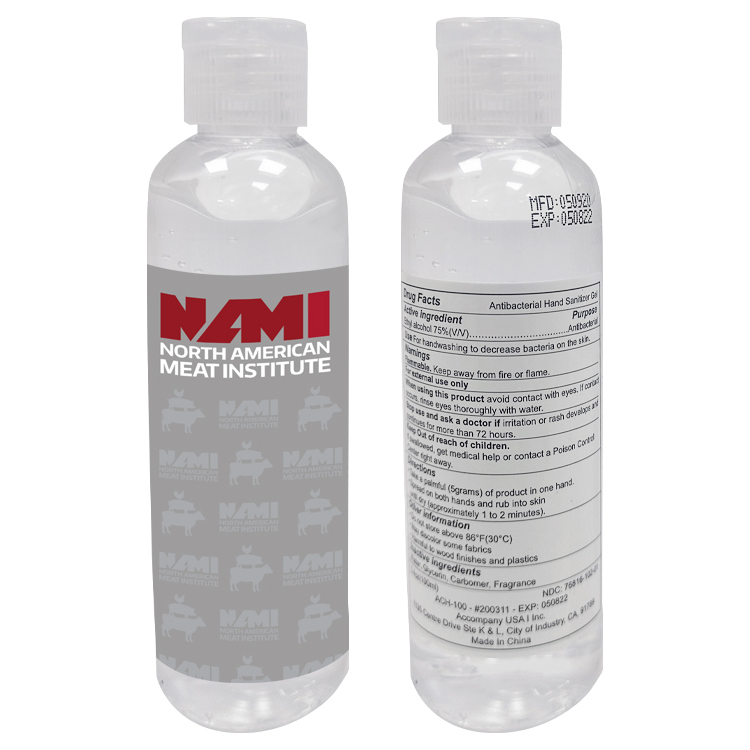 3.4 oz Full Color Hand Sanitizer Bottle 3