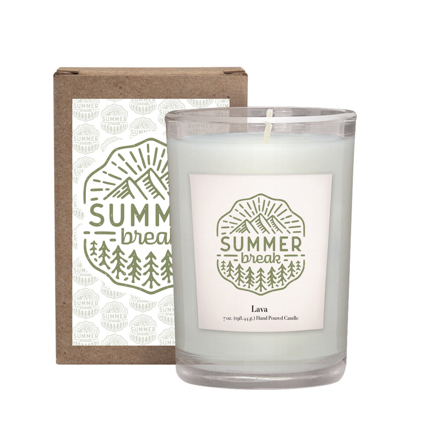 8 oz. Avalon Scented Tumbler Candle in a Custom Gift Box