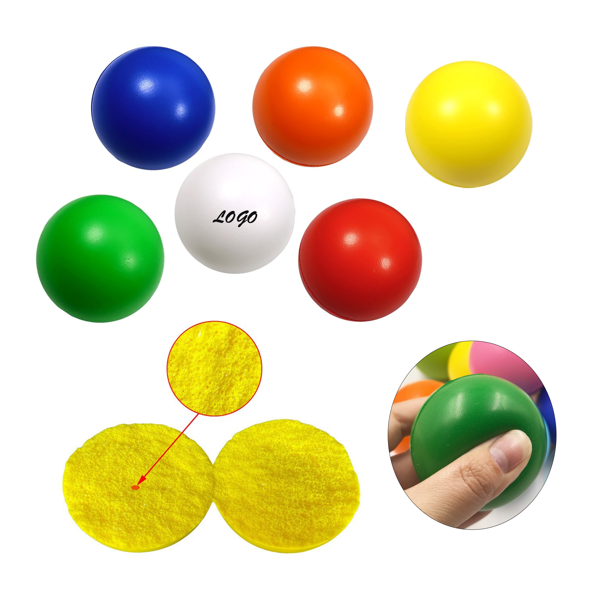 PU Foam Stress Ball 5