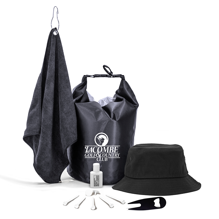 "FAIRWAY 14" 14 Piece Golf Kit in Deluxe Dry Bag 5