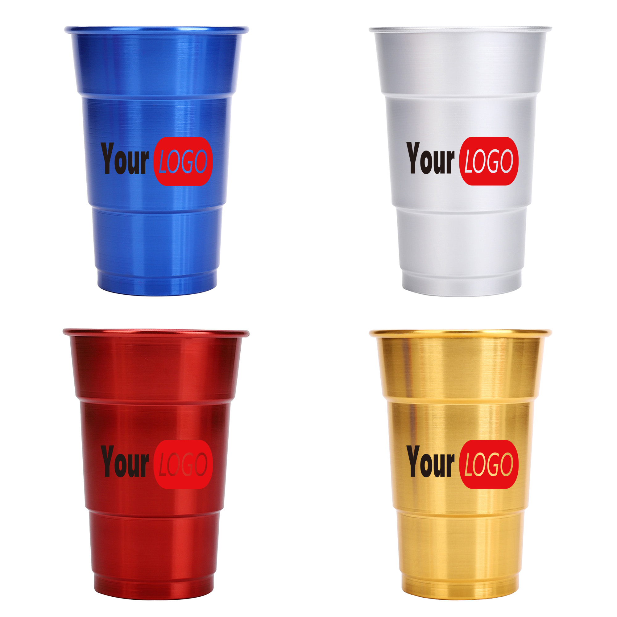 Aluminum Metal Cup 8
