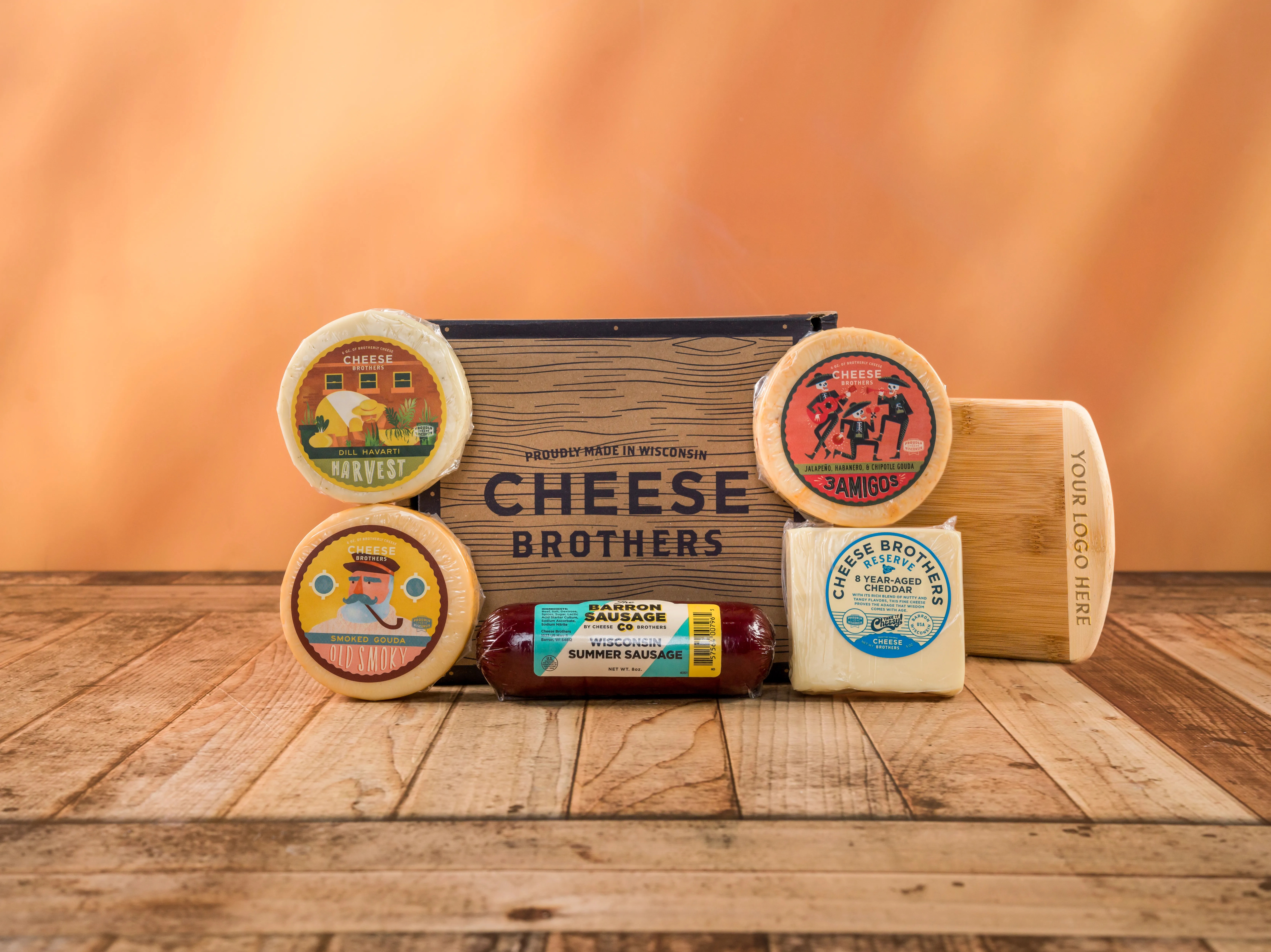 Cheese Bros. Classic Favorites Food Gift Box 15
