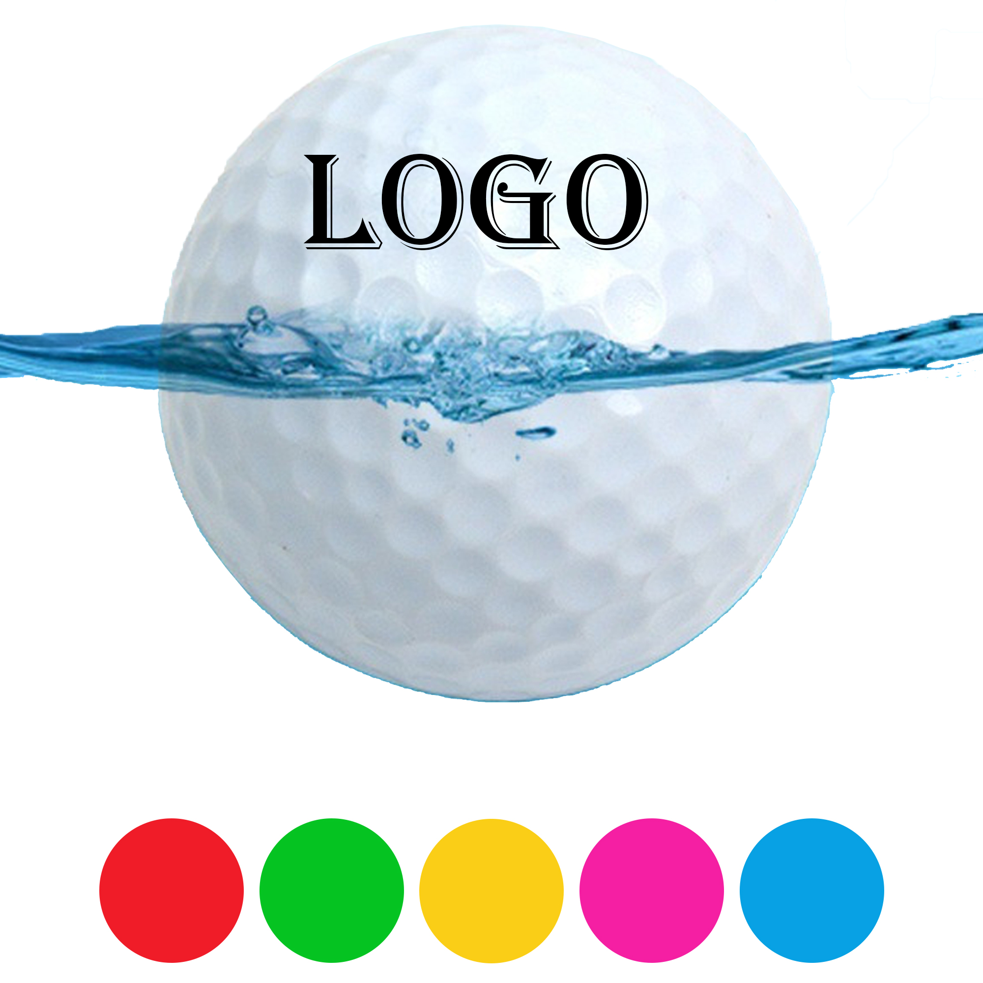 Bright Colored Floating Golf Balls 3