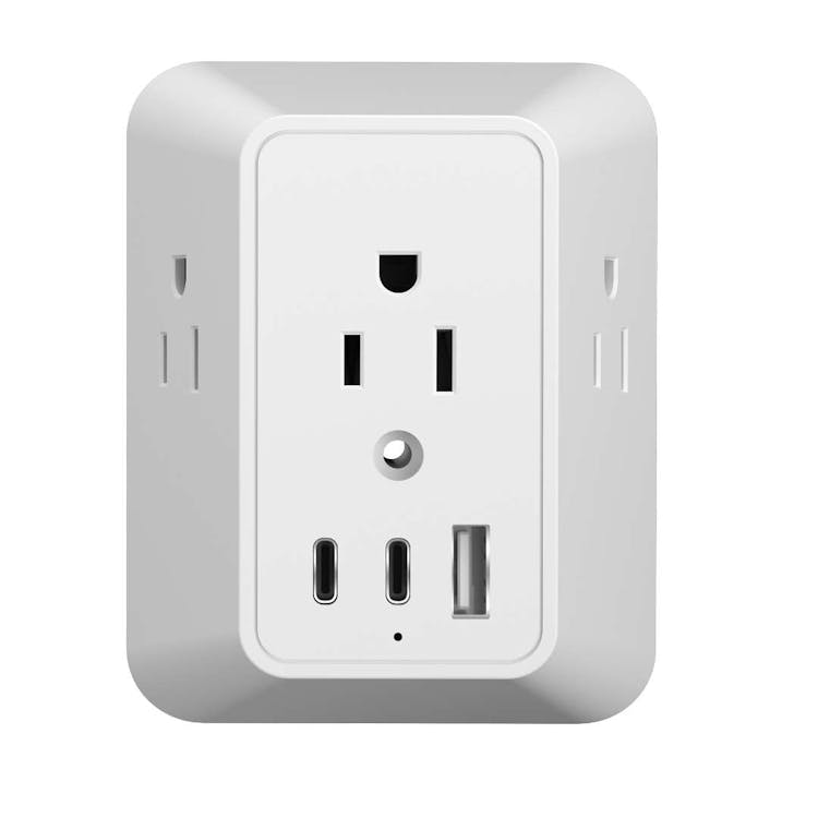 Wall Plate Surge Protector Outlet Adapters 3