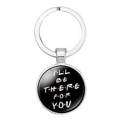 Full Color Domed Round Metal Key Chain