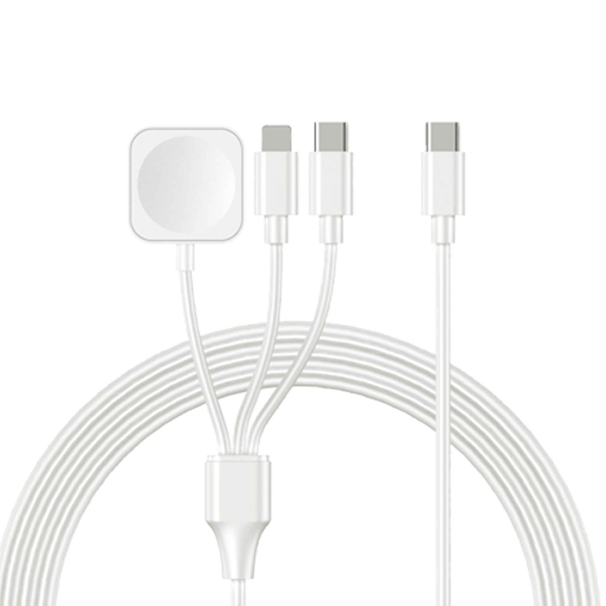 Durable 3-in-1 Multi Interface Data Cable With 47in Length 9