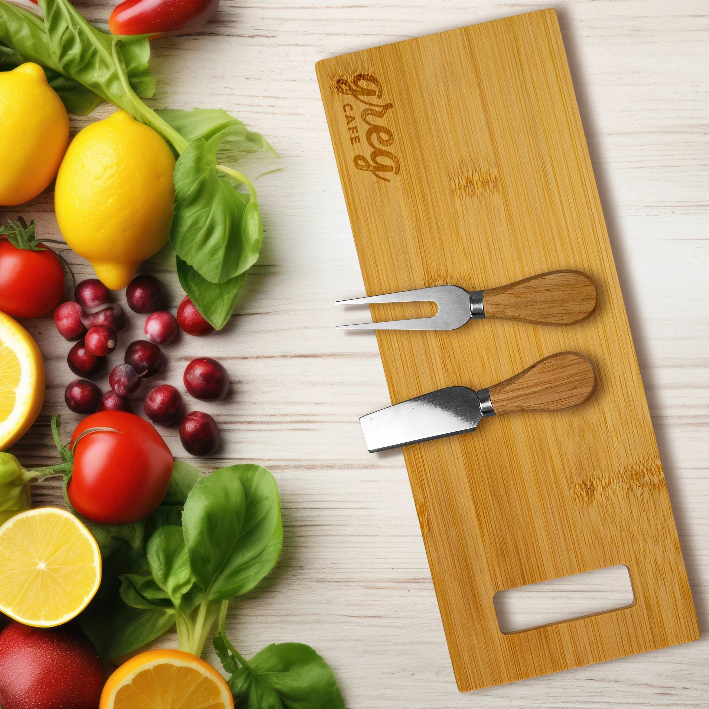 Bamboo Charcuterie Set 3