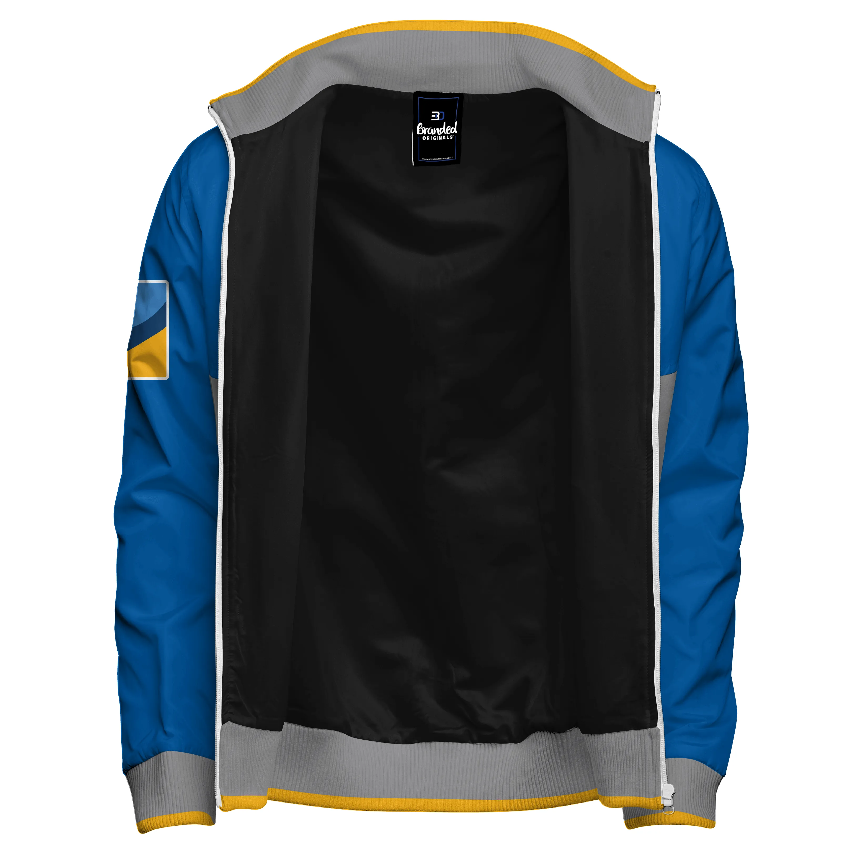 Fleece Satin Hybrid Track Jacket 13