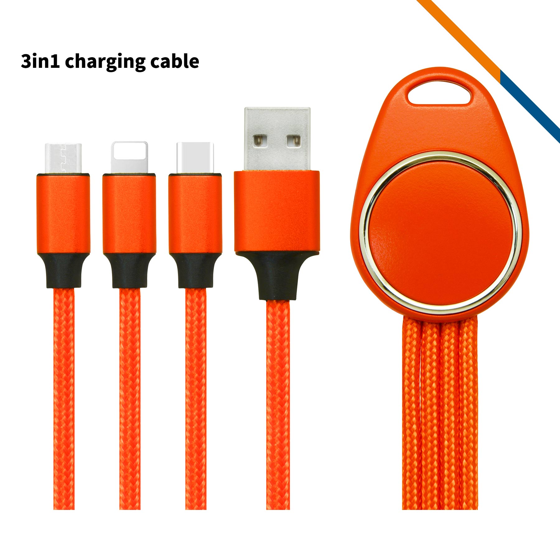 Hamilton Keychain Light Up Charging Cable 26