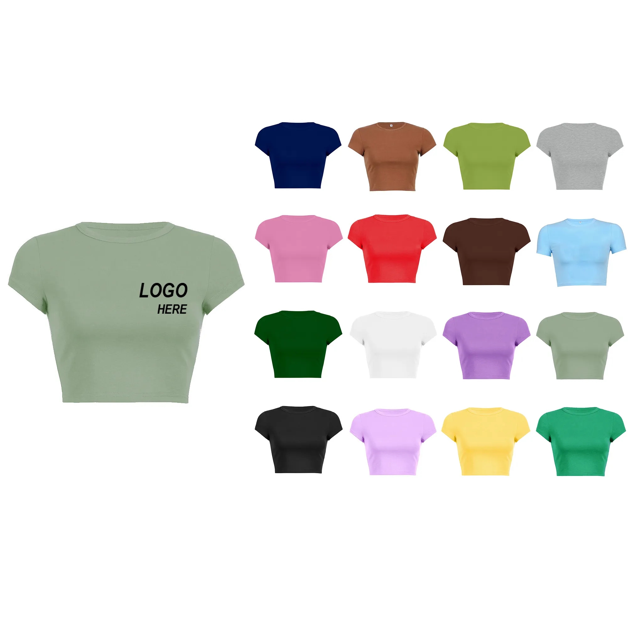 T shirt Crop Top