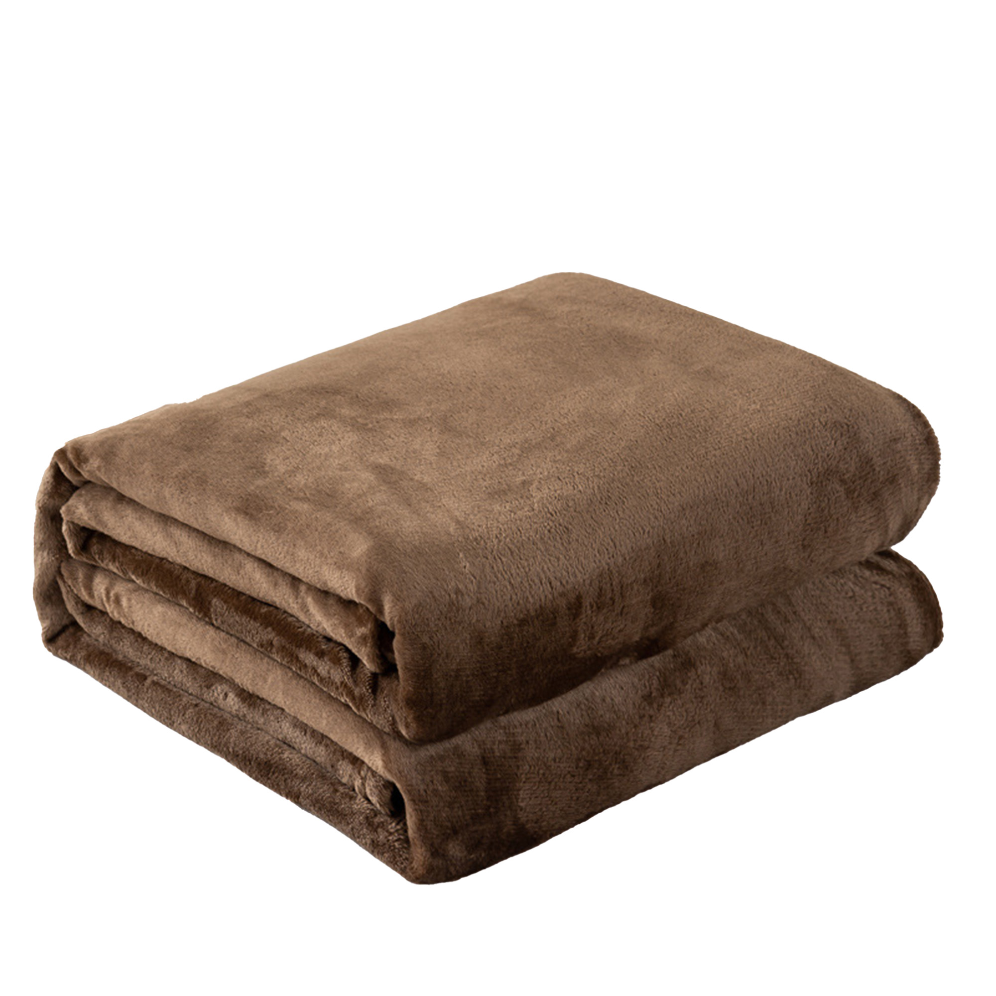 Flannel Afternoon Nap Warm Pure Color Blanket 13
