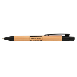 Fiji Bamboo Plastic Pen (1 Color Imprint)