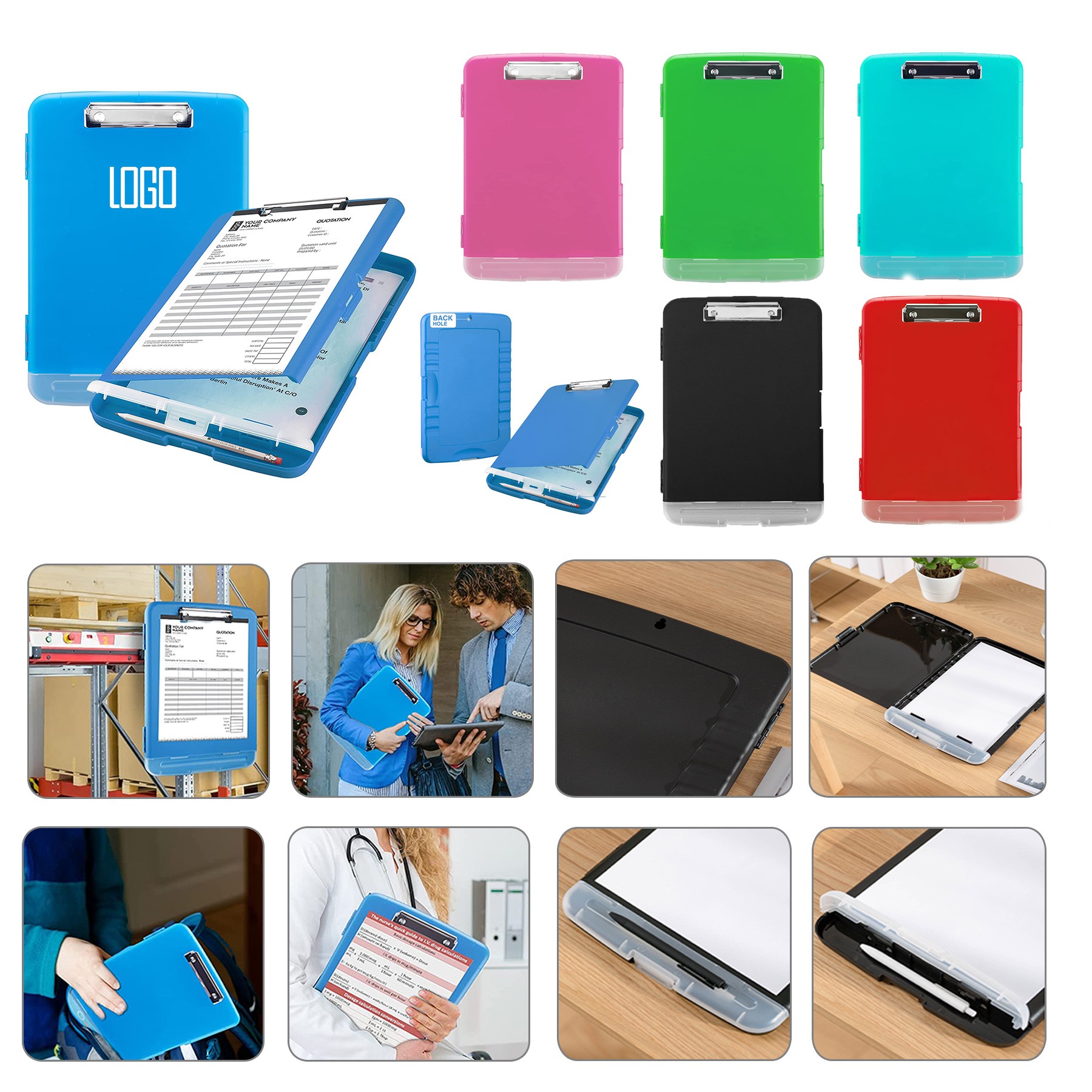 Clipboard with Storage 5