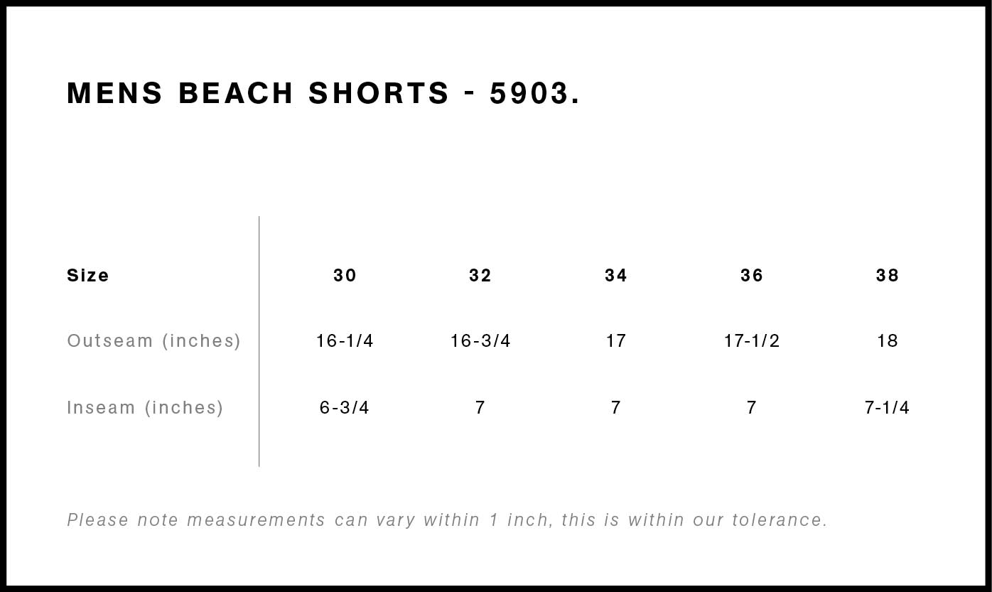 Beach Shorts 17" | 5903 60