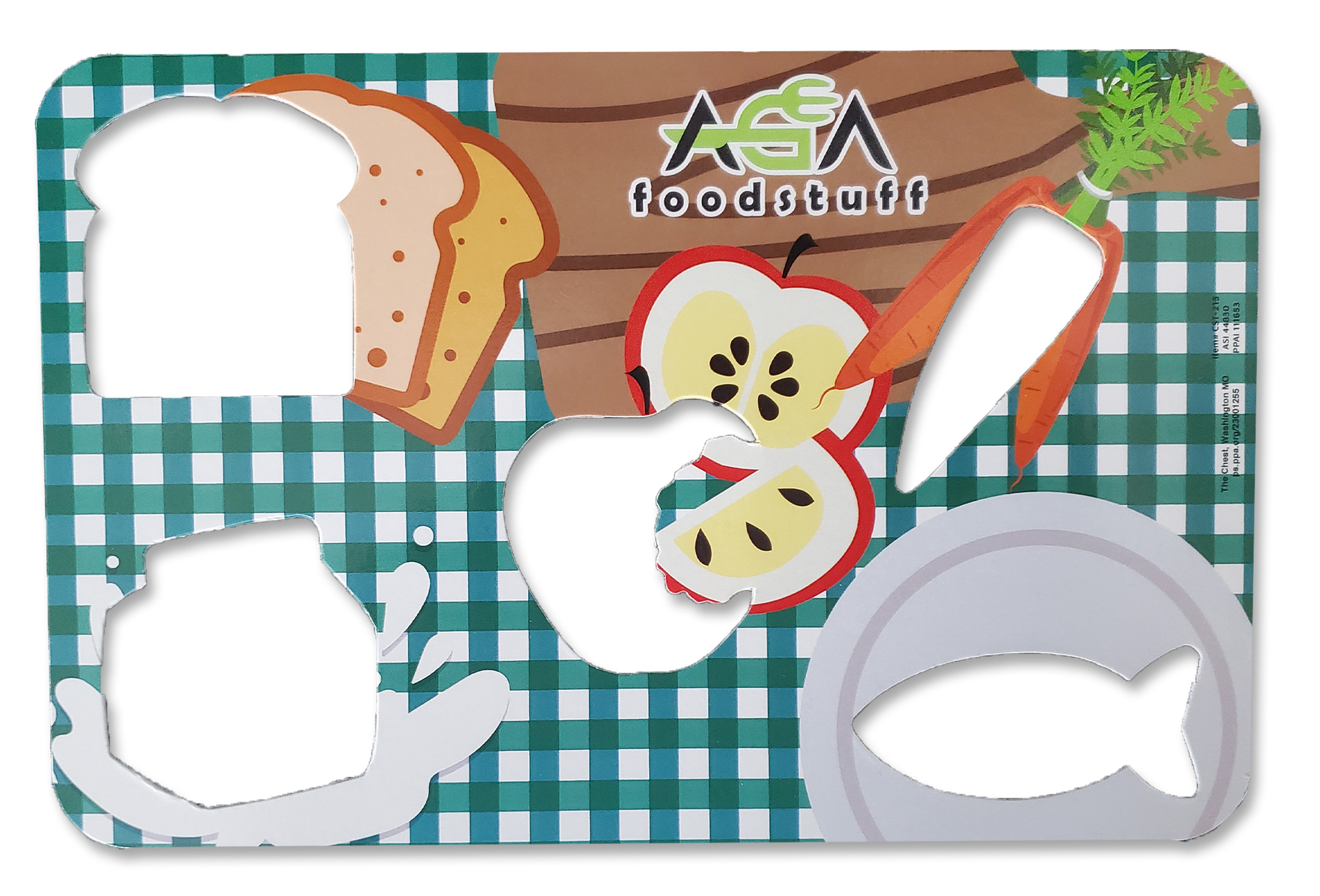 Nutrition Chipboard Stencil 4