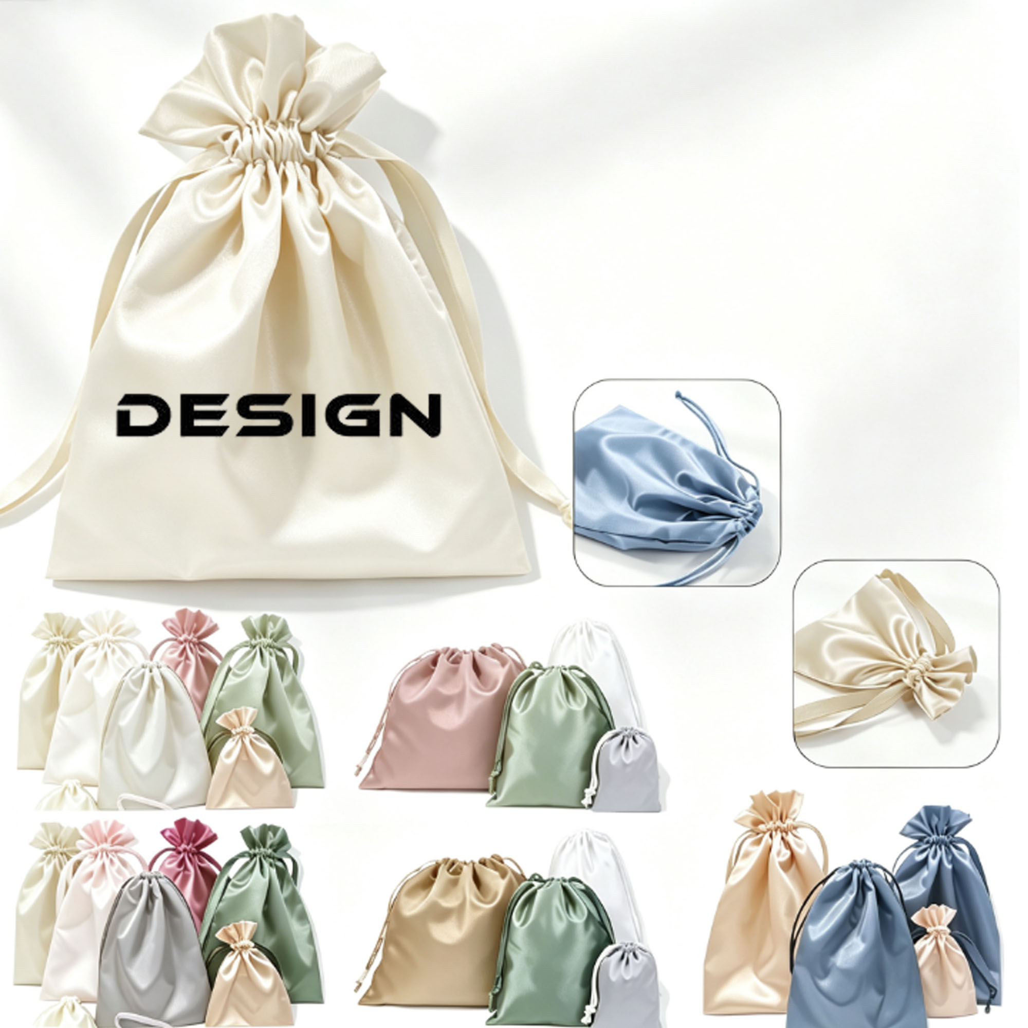 Satin Gift Small Cloth Bag 2