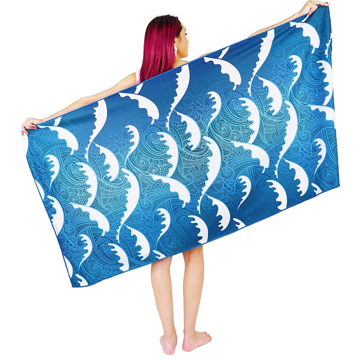 Sublimation Cooling Quick Dry Oversized Beach Towel(L59"XW29 24