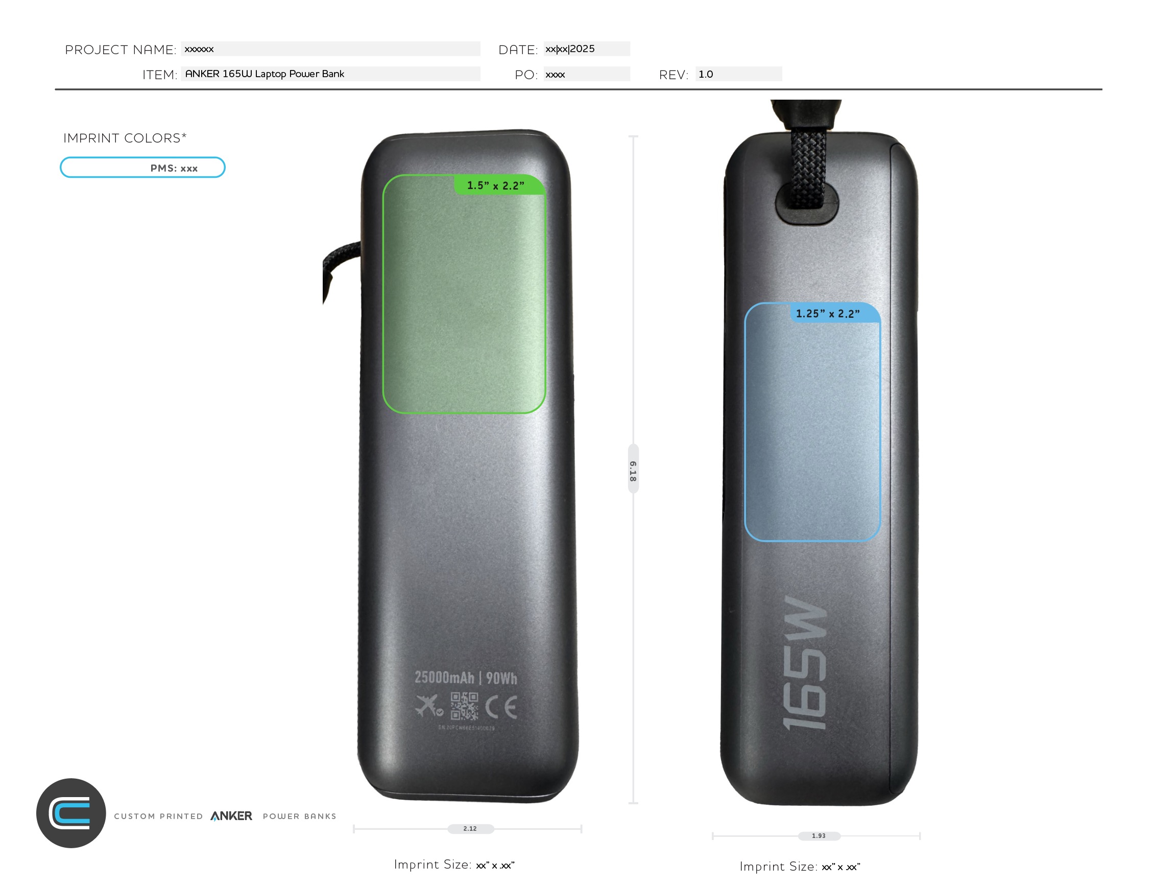 ANKER 25K 165W LAPTOP POWER BANK 10