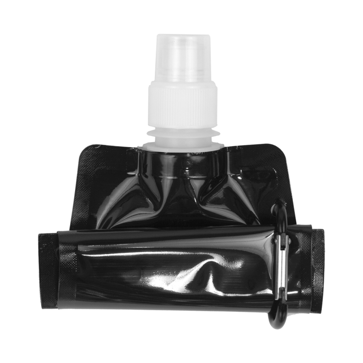 "Roll Up" 18 oz Foldable and Reusable Water Bottle with Matching Carabiner 33