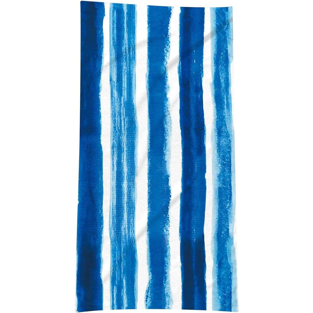 Microfiber striped beach towel