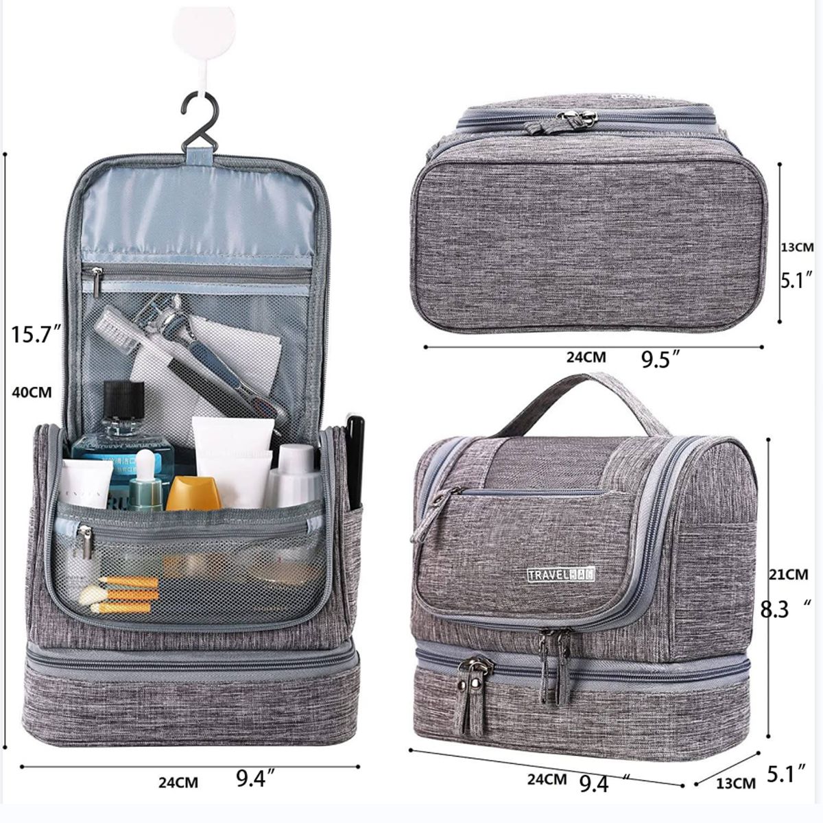 Travel Hanging Toiletry Bag