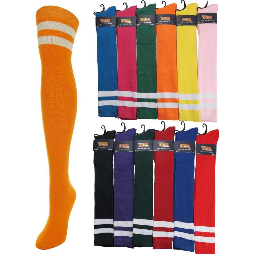 Women's Thigh High Socks - Assorted Size 9-11 3
