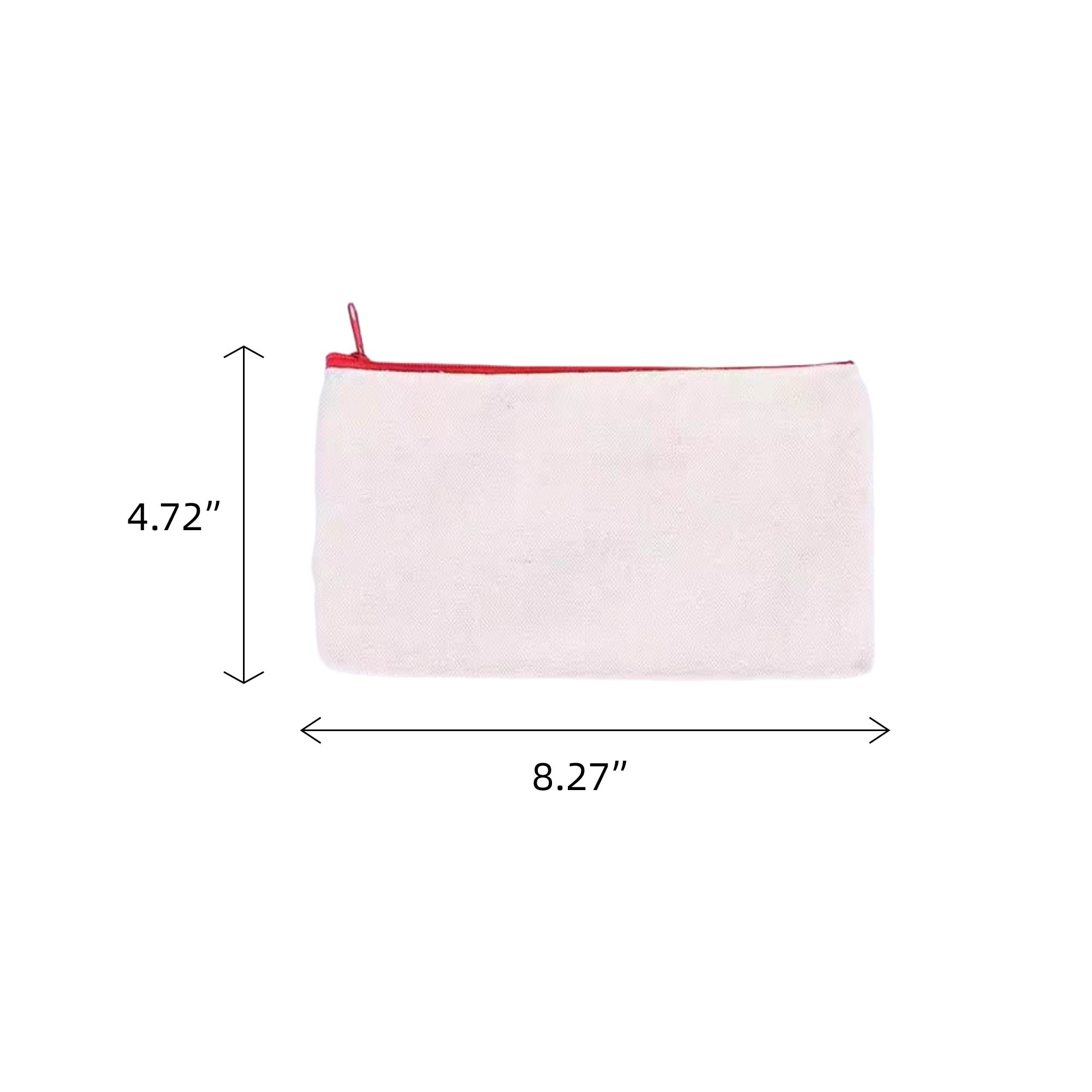 MOQ 10 pcs Canvas Zipper Pouch 5