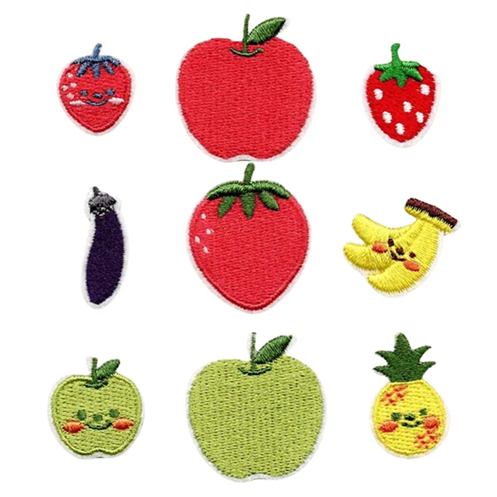 2.5" Full Color Embroidery Patch With Iron On Back 2