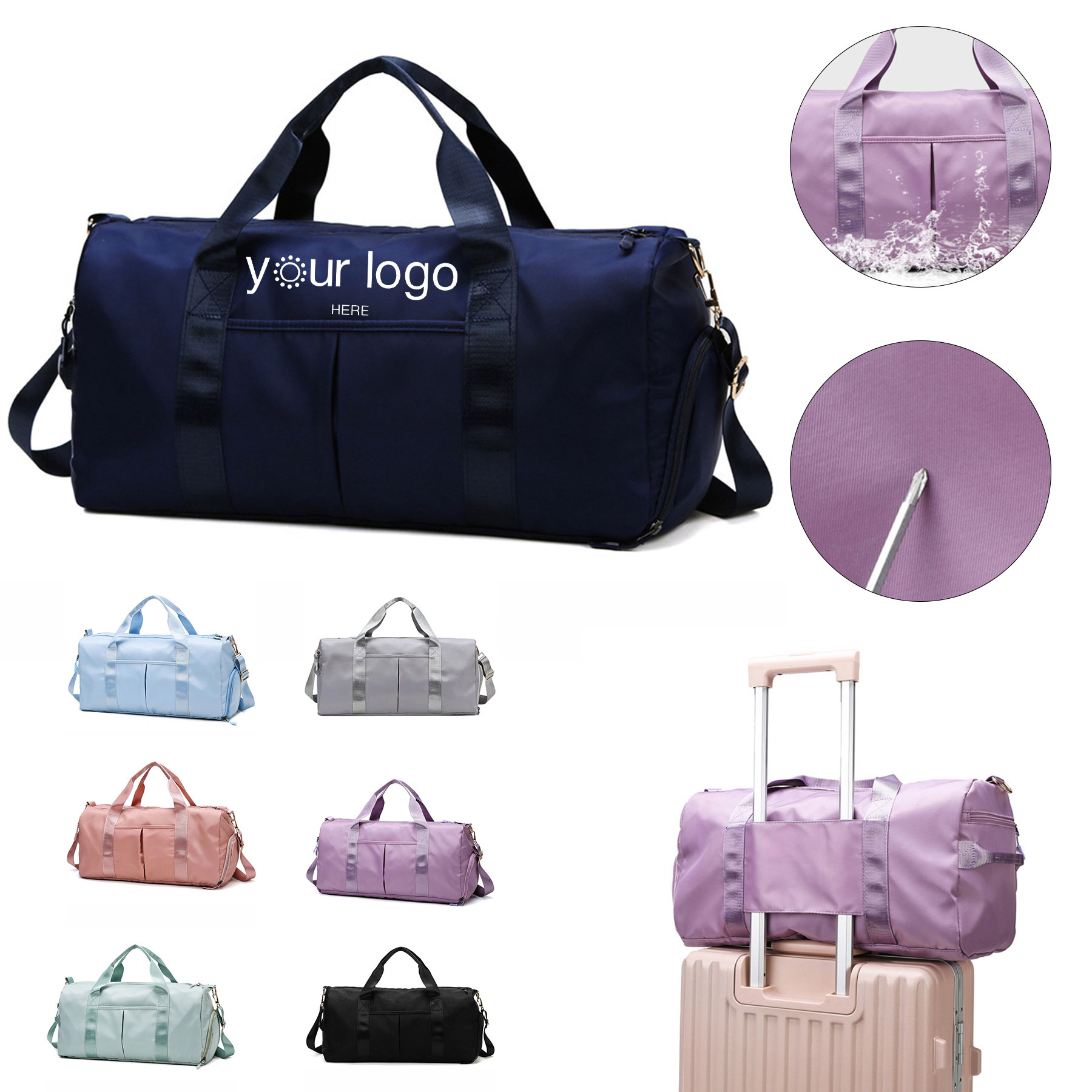 Sports Foldable Shoulder Travel Bag