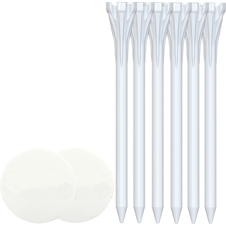 6 Flytee Tees 2-3/4", 2 Ball Markers 5