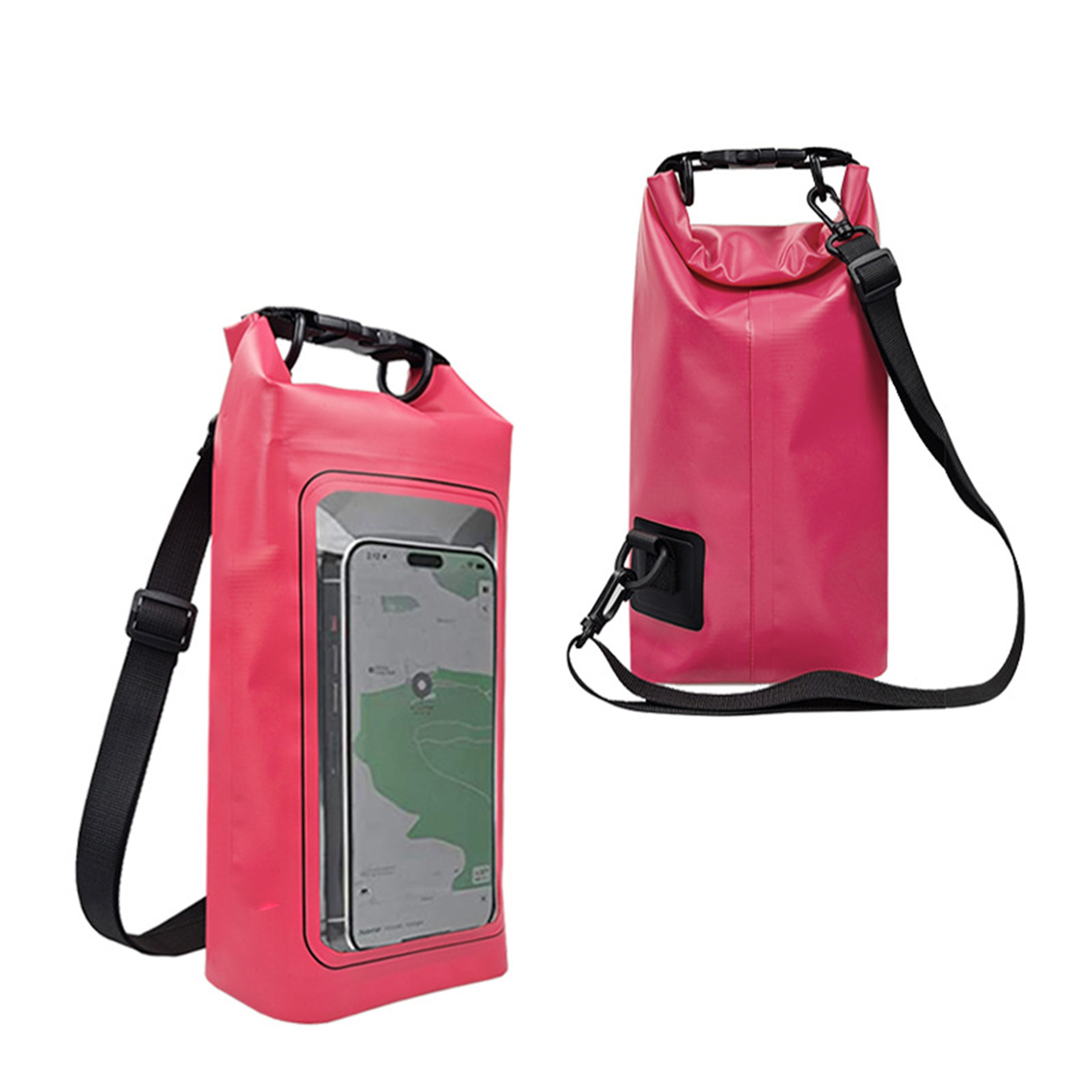 Roll Top Waterproof Backpack Straps 36