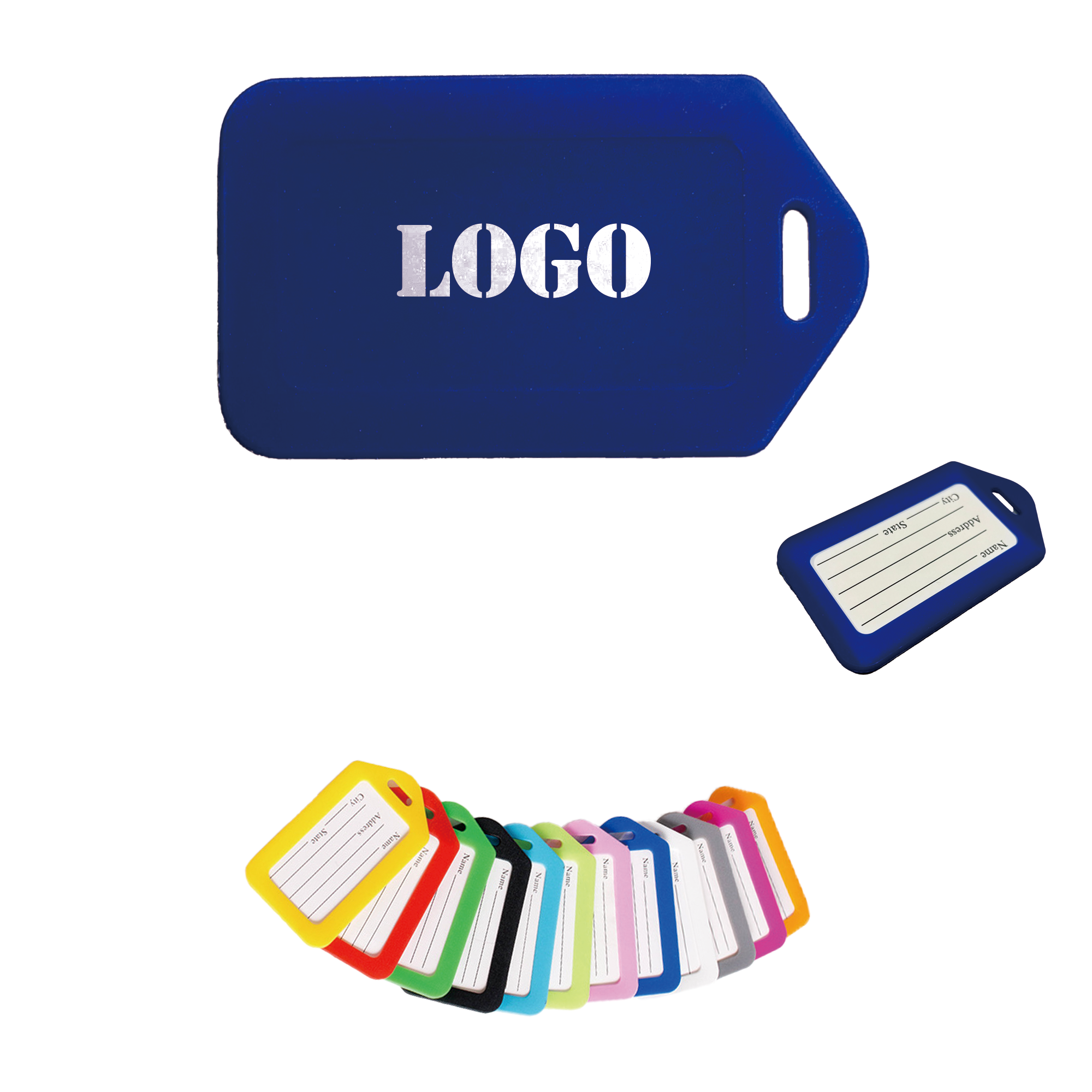 Plastic Luggage Tag Holder 4