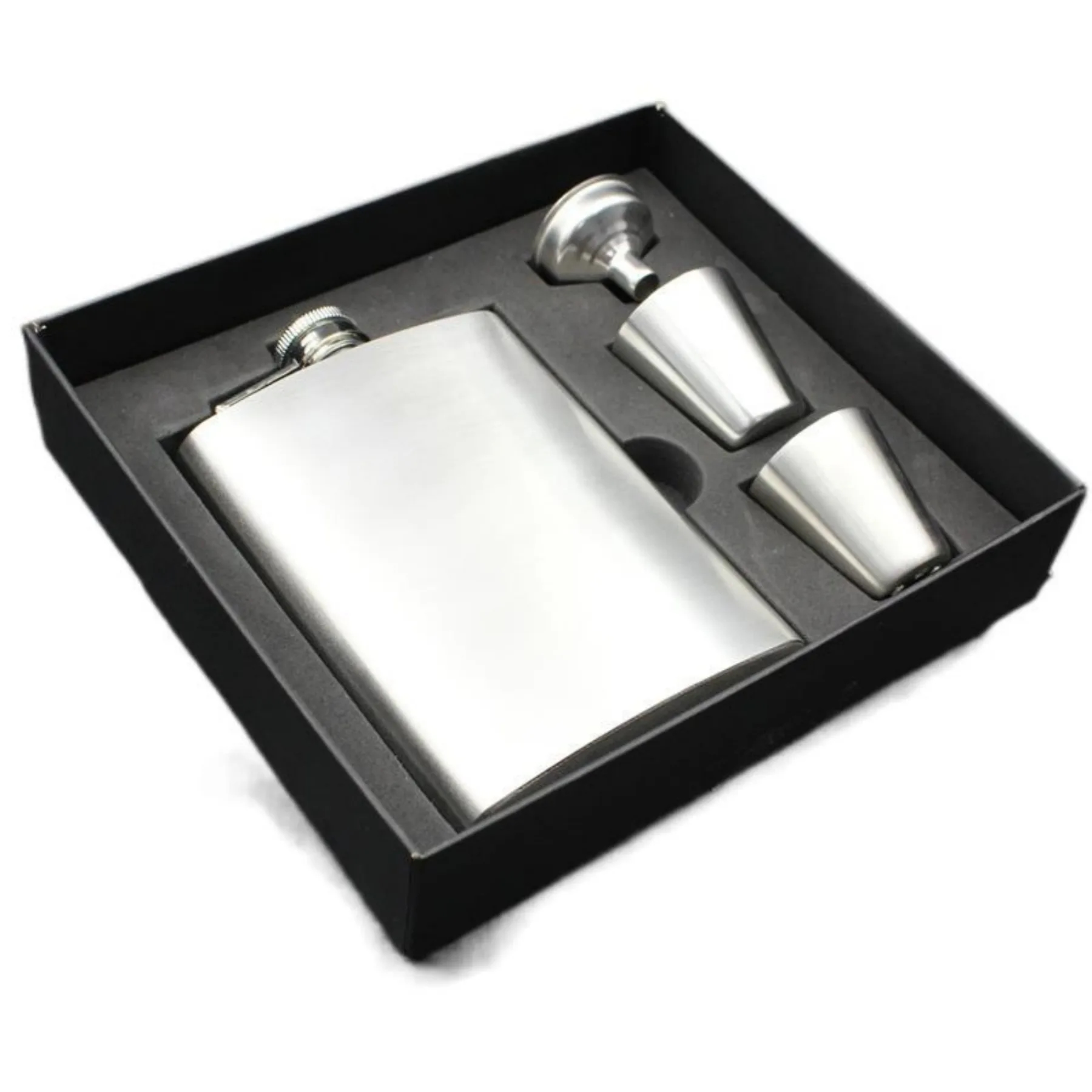 8 Oz Hip Flask Set 7