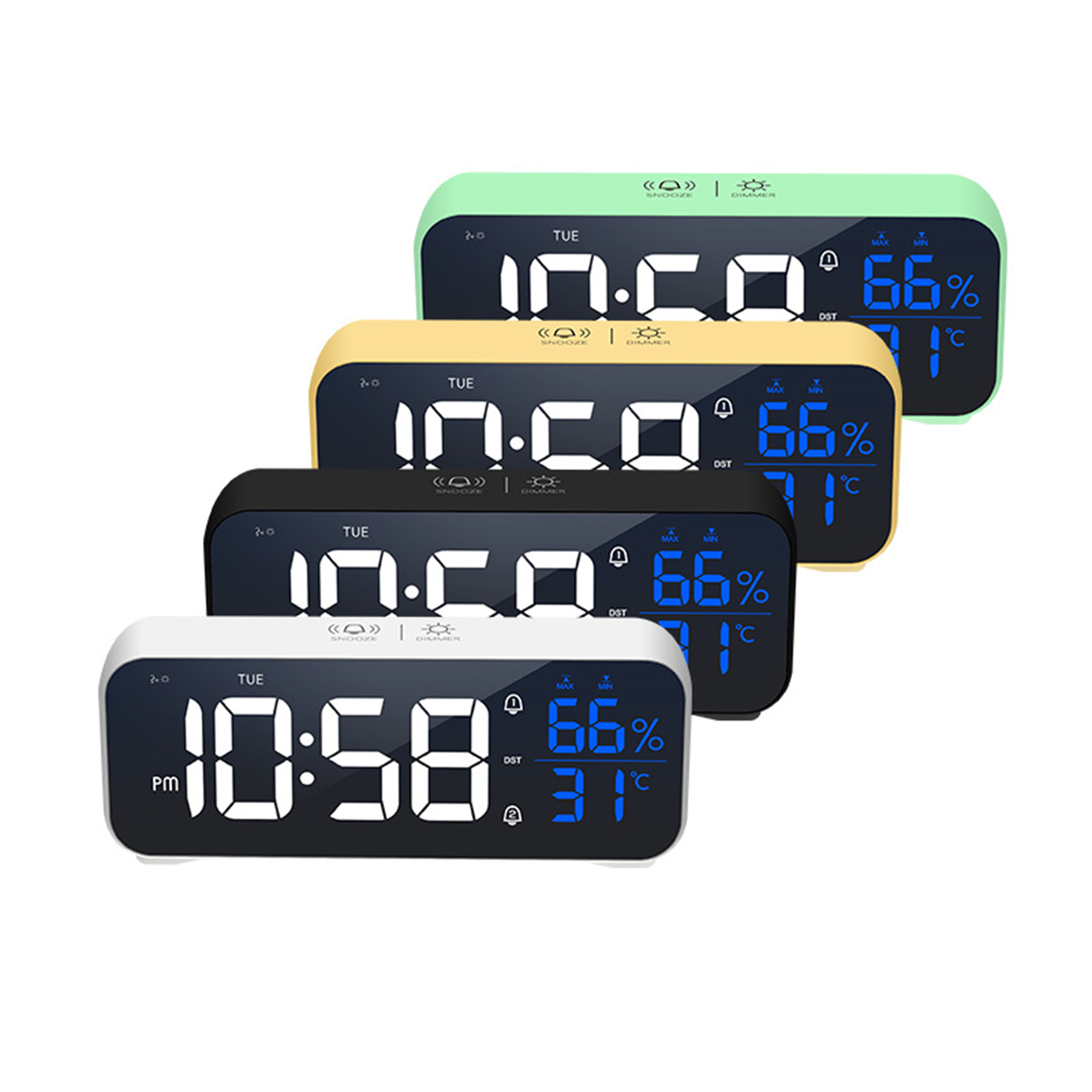 Wireless Bluetooth Speaker With Clock