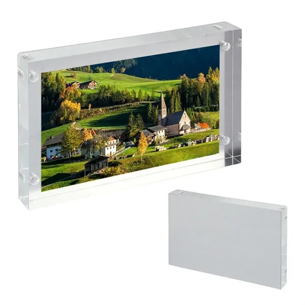 3 x 2 in Small Magnetic Acrylic Photo Frame