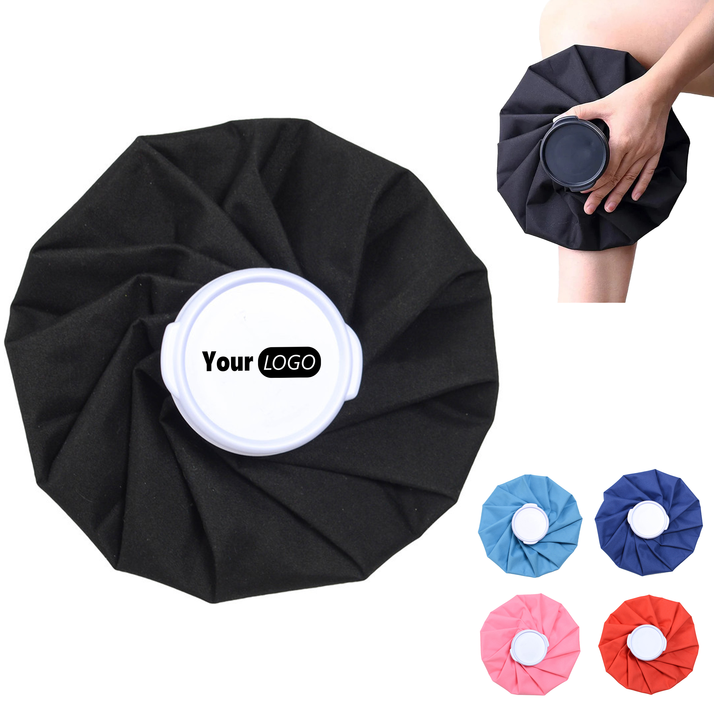 Polyester Minimally Designed Water Refillable Ice Therapy Pack 7