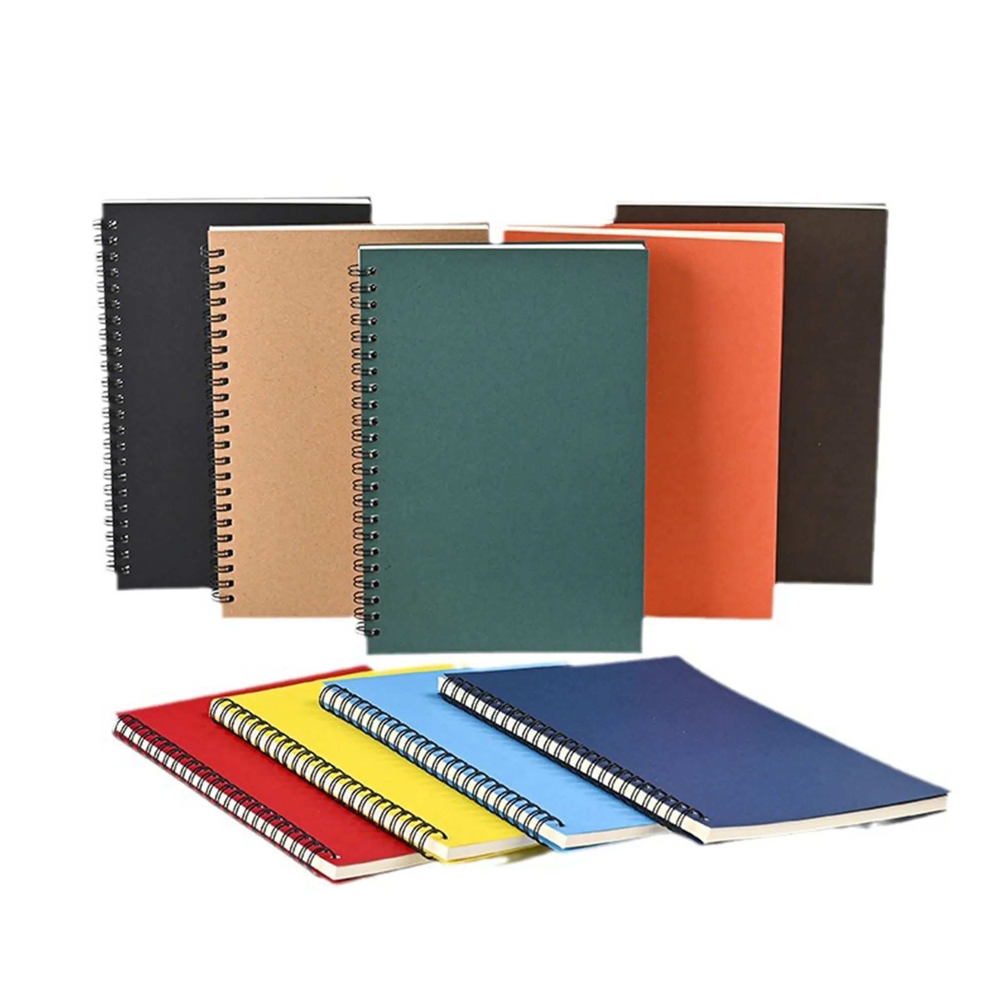 A5 Eco Paper Cover Spiral Notebook