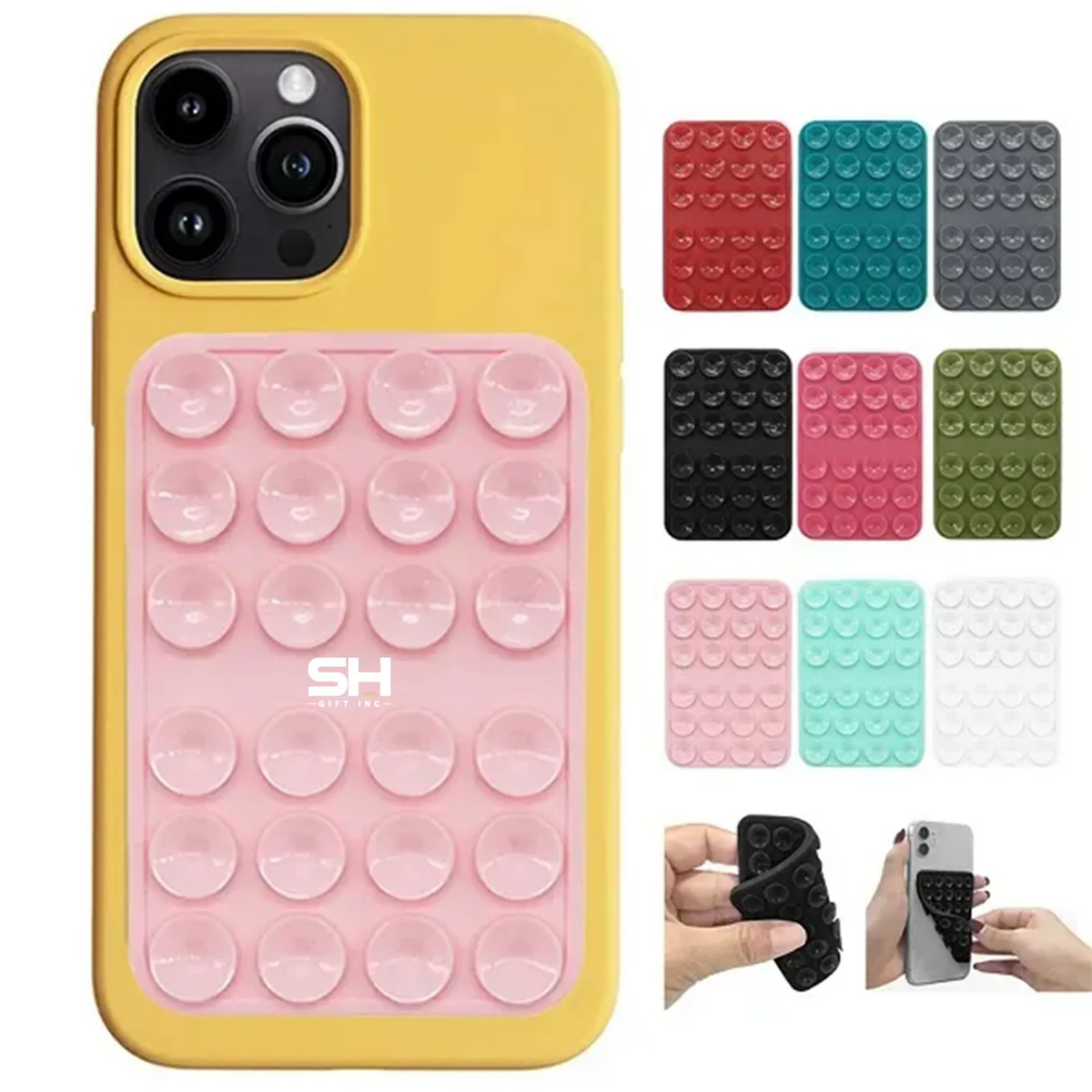 Silicone Suction Phone Case Adhesive Mount